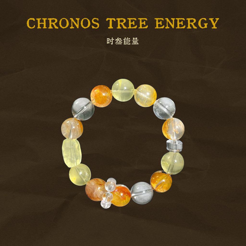 Golden Healer｜Citrine｜Rock Crystal｜Jewelry Bracelet - Chronos Tree Energy