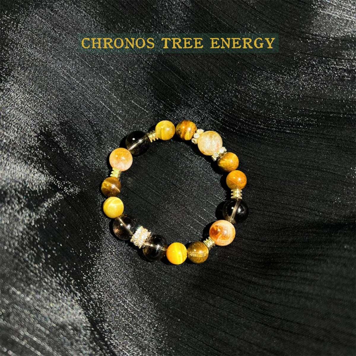 Topaz｜Smoky Quartz｜Tigerite｜Jewelry Bracelet - Chronos Tree Energy