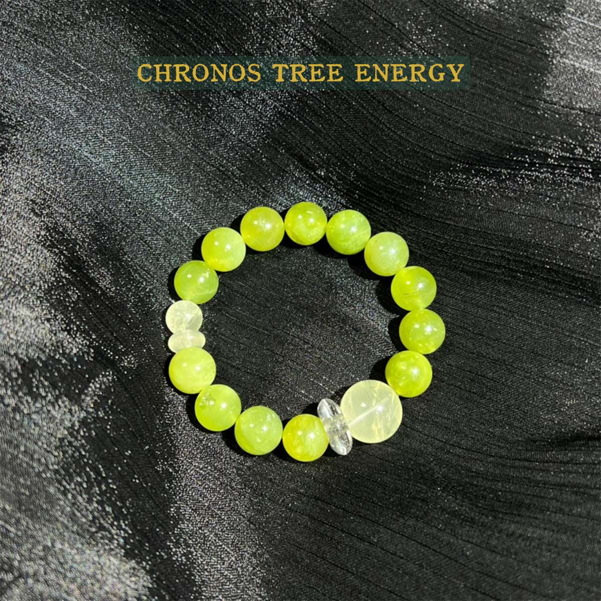 Serpentine Jade｜Citrine｜Jewelry Bracelet - Chronos Tree Energy