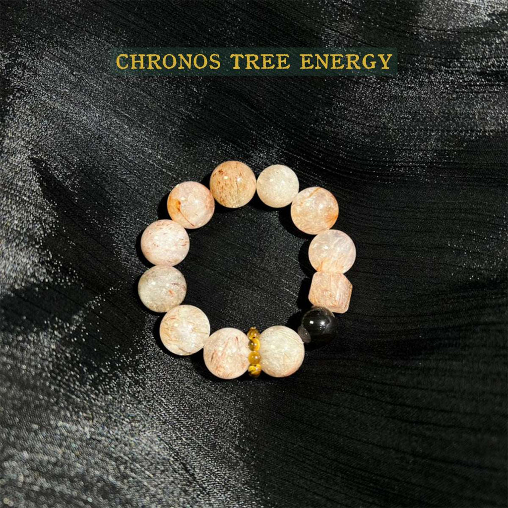 Super Seven｜Silver Obsidian｜Jewelry Bracelet - Chronos Tree Energy