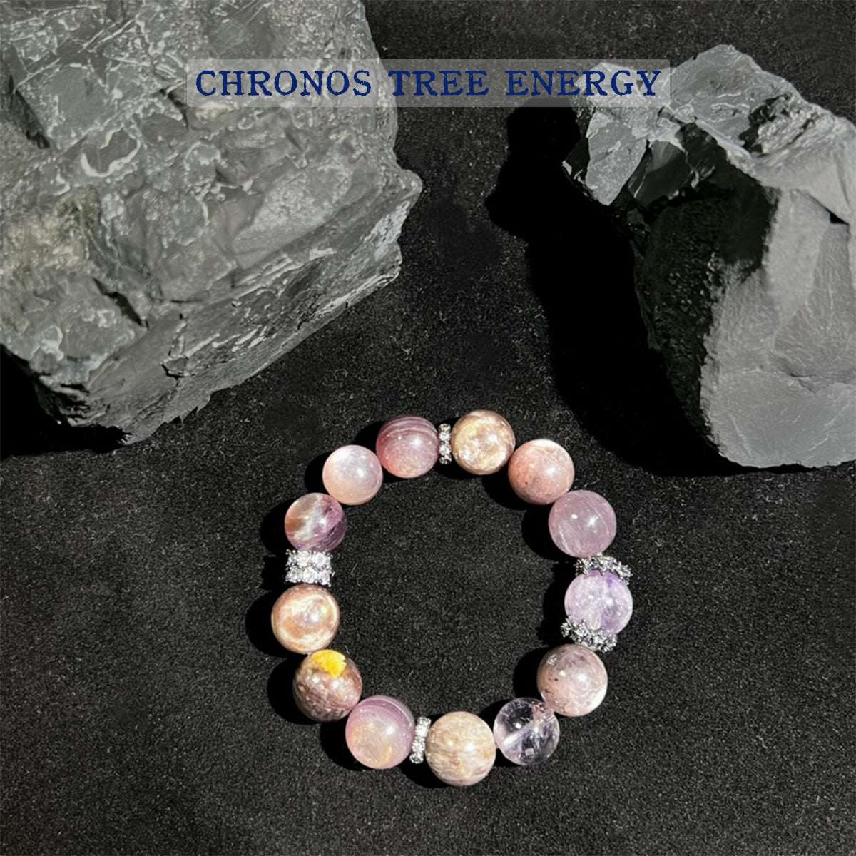Kunzite｜Amethyst｜Jewelry Bracelet - Chronos Tree Energy