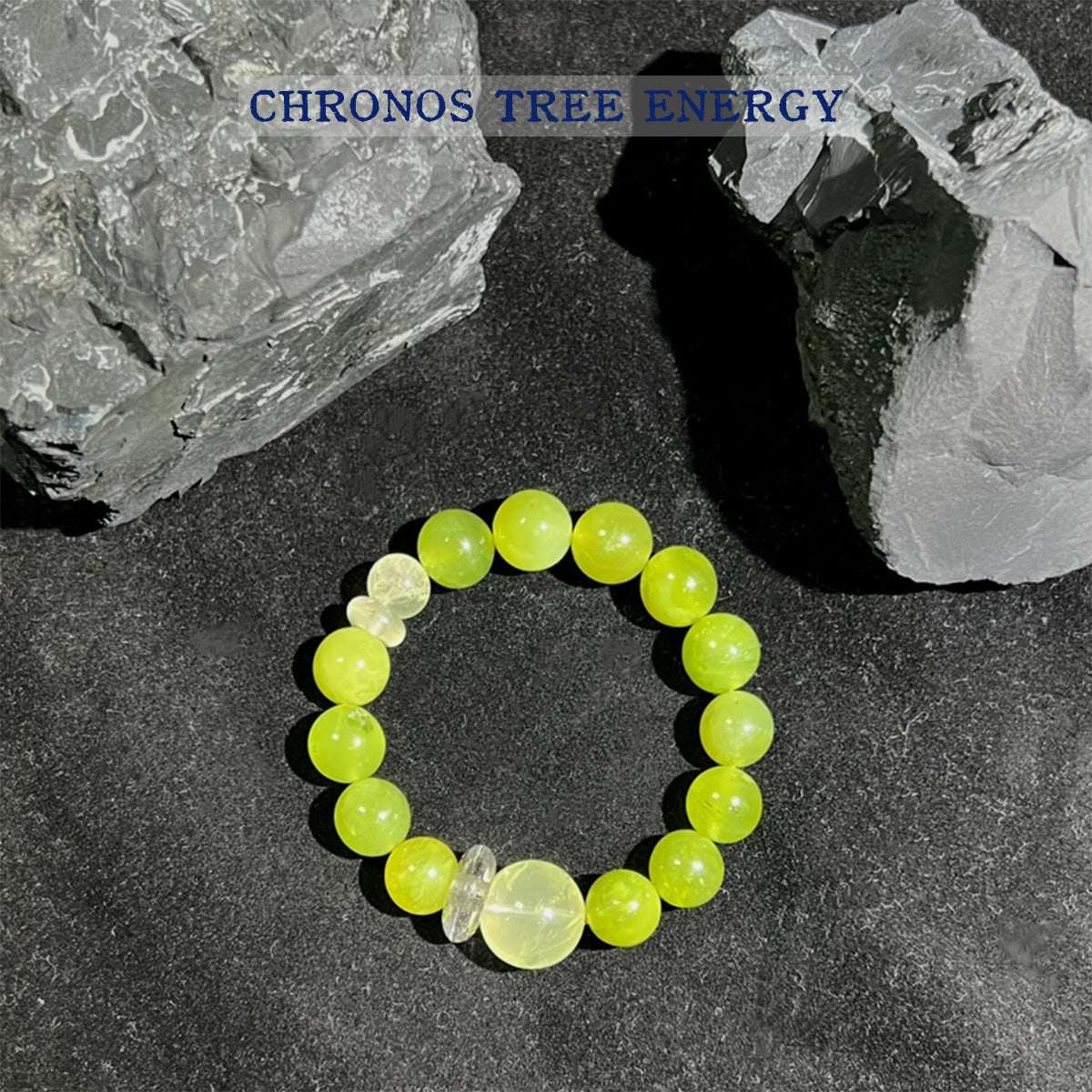 Serpentine Jade｜Citrine｜Jewelry Bracelet - Chronos Tree Energy