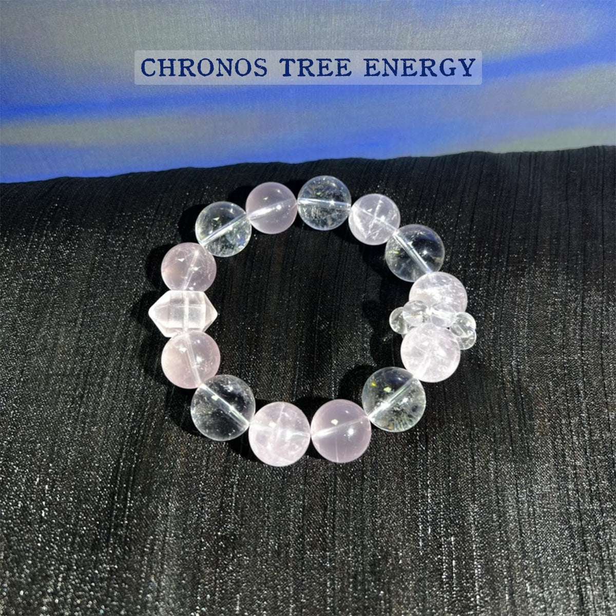 Rose Quartz｜Rock Crystal｜Jewelry Bracelet - Chronos Tree Energy