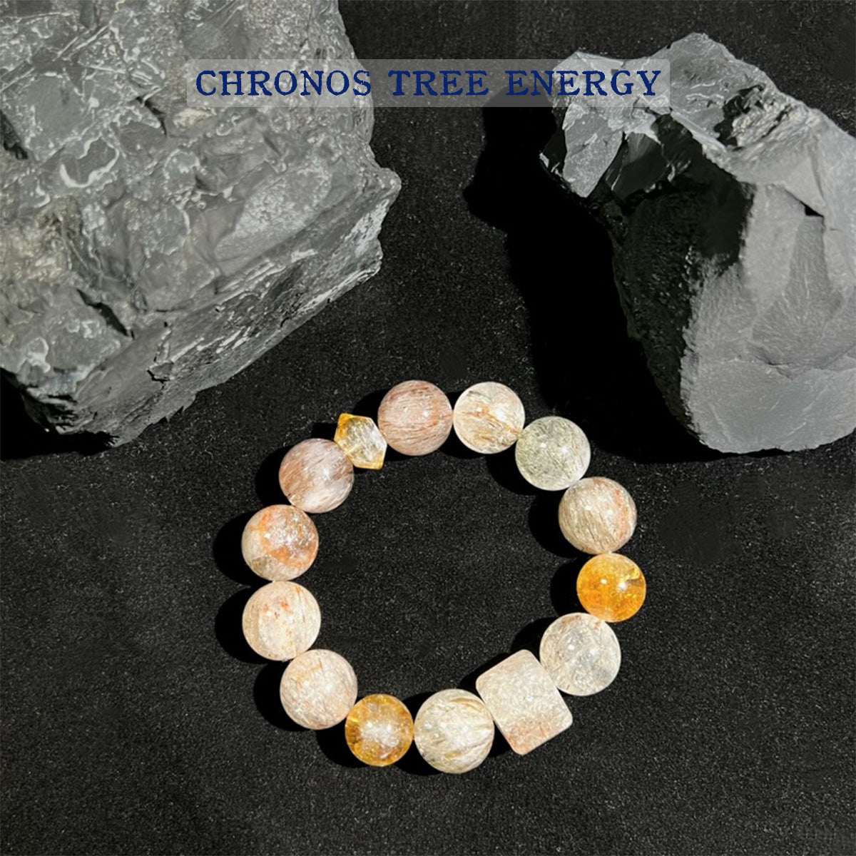 Super Seven｜Phantom Quartz｜Jewelry Bracelet - Chronos Tree Energy