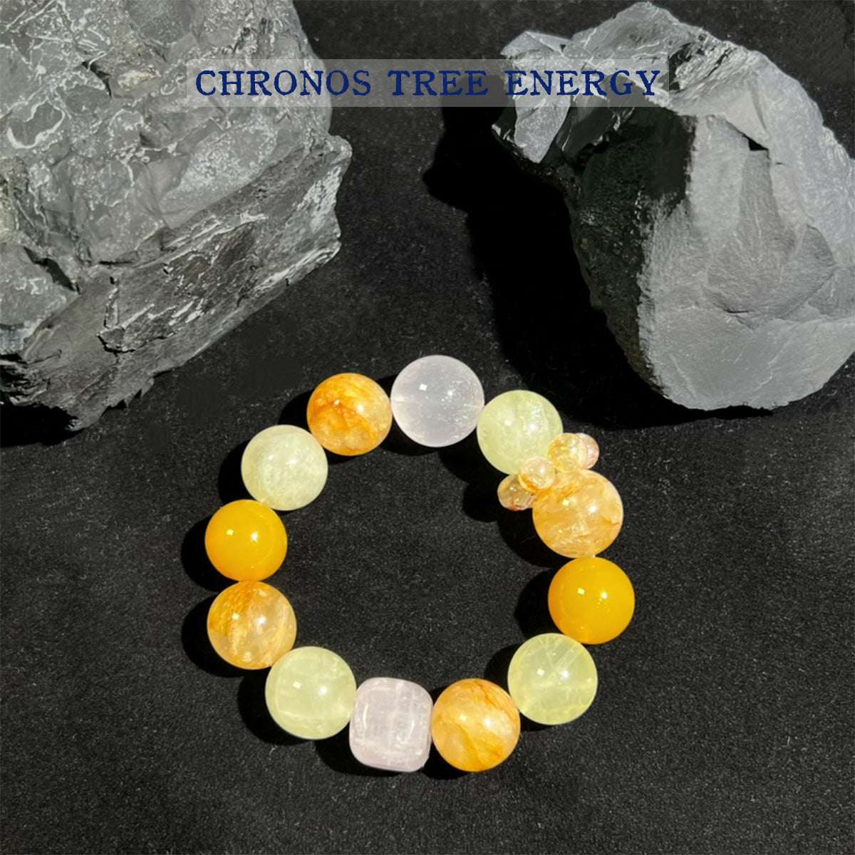 Golden Healer｜Yellow Agate｜Citrine｜Jewelry Bracelet - Chronos Tree Energy