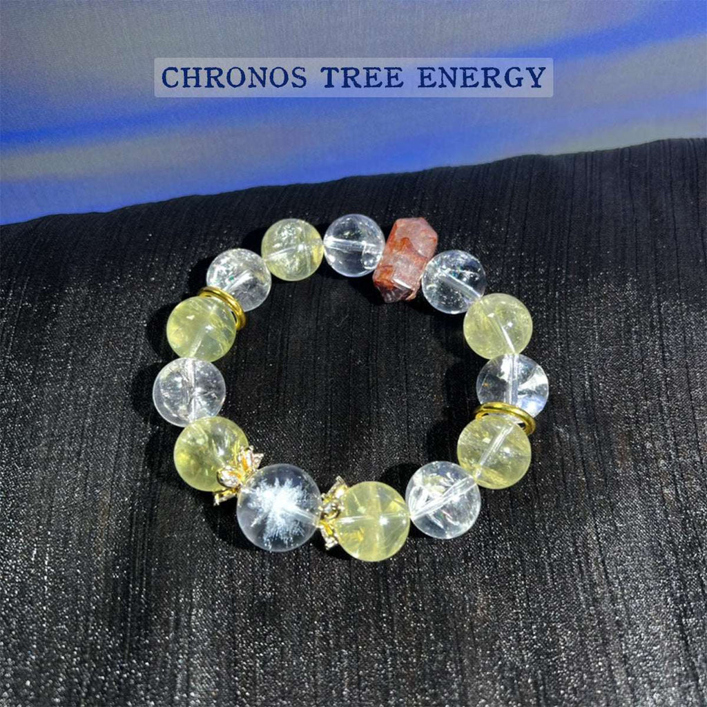 Hematoid Quartz｜Citrine｜Phantom Quartz｜Jewelry Bracelet - Chronos Tree Energy