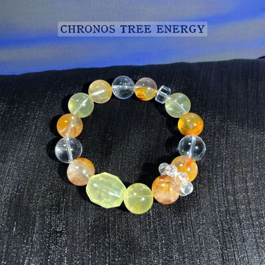 Golden Healer｜Citrine｜Rock Crystal｜Jewelry Bracelet - Chronos Tree Energy