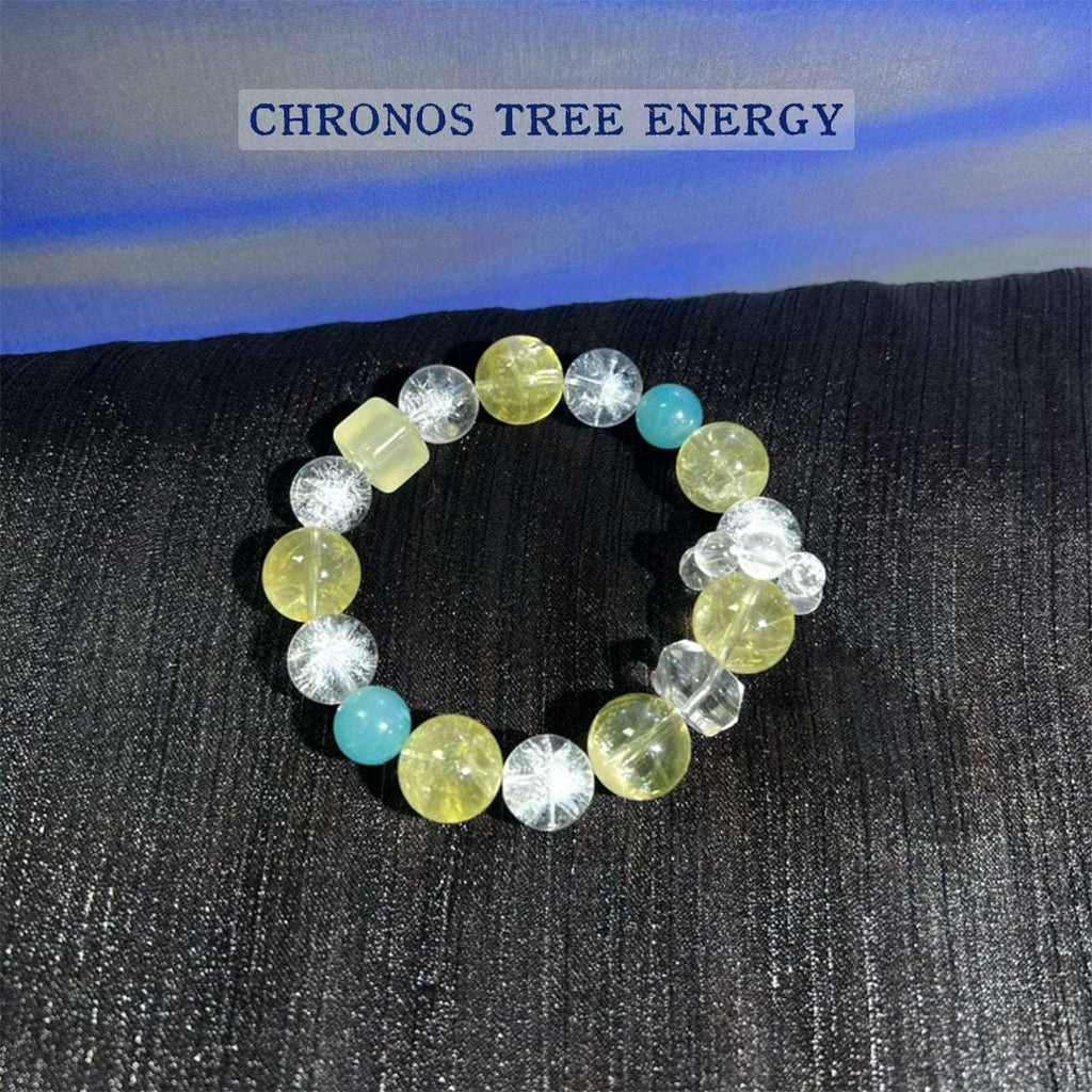Citrine｜Rock Crystal｜Aquamarine｜Jewelry Bracelet - Chronos Tree Energy