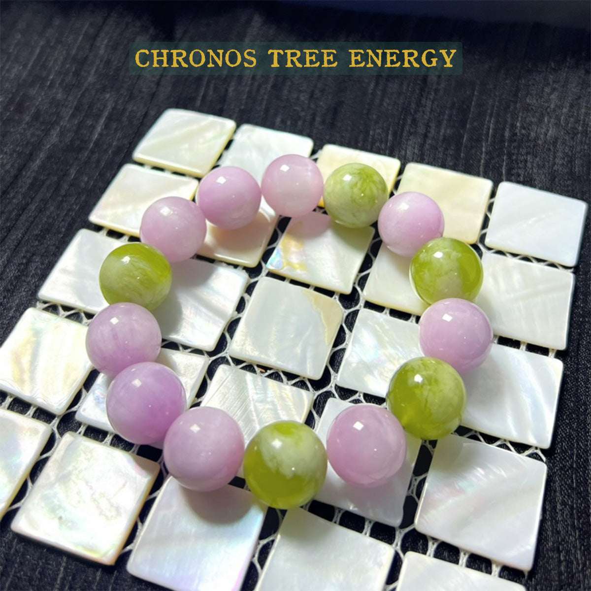 Kunzite｜Serpentine Jade｜Jewelry Bracelet - Chronos Tree Energy