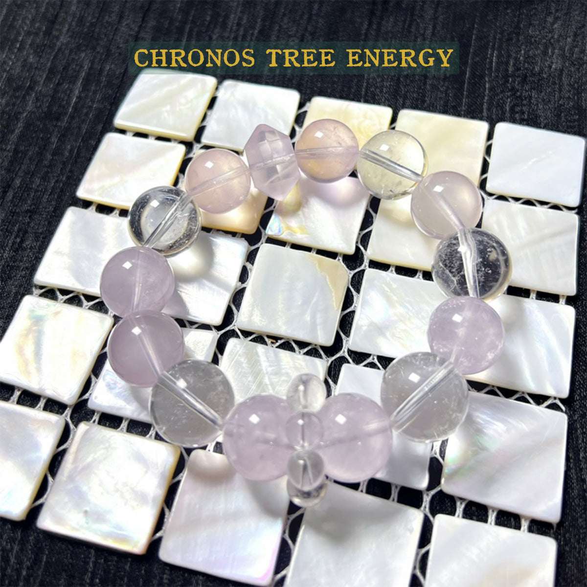 Rose Quartz｜Rock Crystal｜Jewelry Bracelet - Chronos Tree Energy