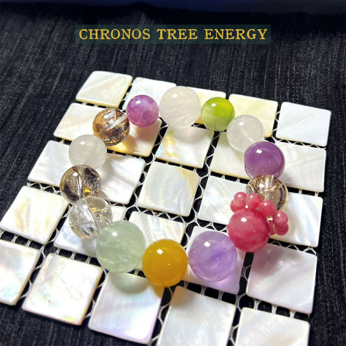 Amethyst｜Rock Crystal｜Super Seven‌｜Rhodonite｜Serpentine Jade｜Phantom Quartz｜Carnelian｜Jewelry Bracelet - Chronos Tree Energy