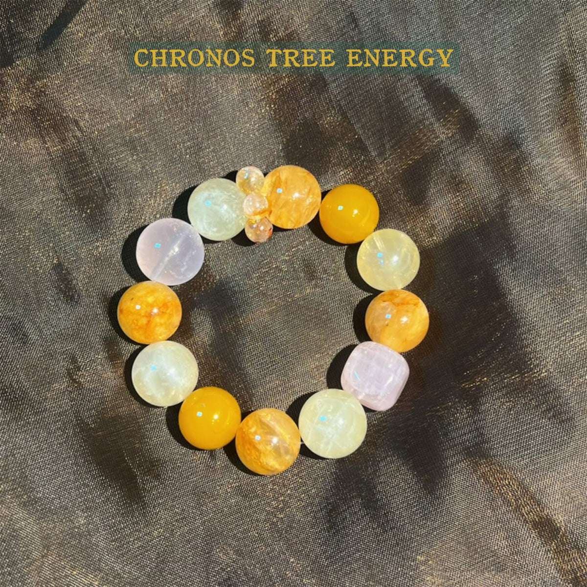 Golden Healer｜Yellow Agate｜Citrine｜Jewelry Bracelet - Chronos Tree Energy