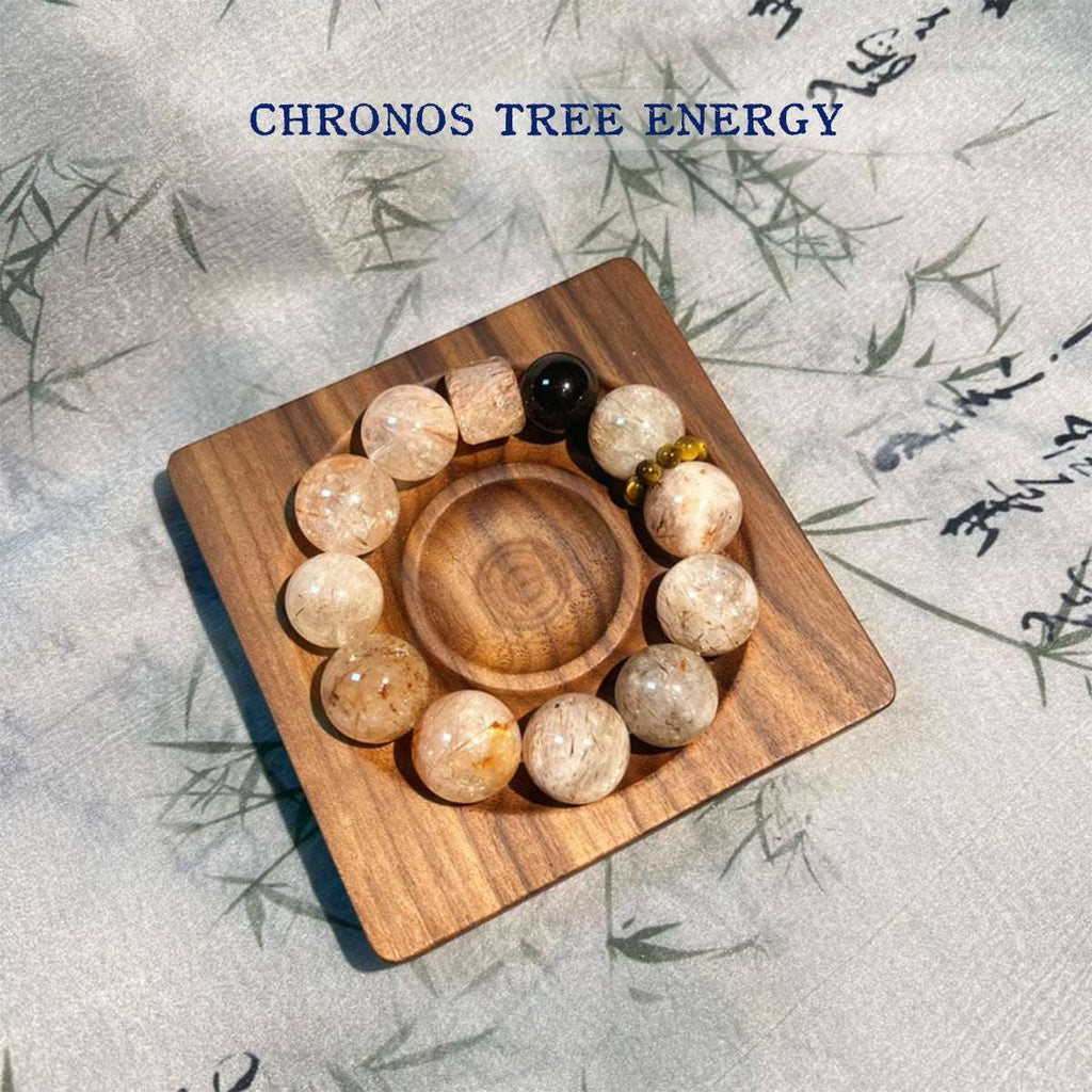 Super Seven｜Silver Obsidian｜Jewelry Bracelet - Chronos Tree Energy