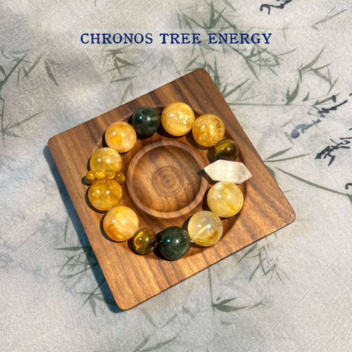 Hematoid Quartz｜Quartz Rutilated｜Tigereye｜Rock Crystal｜Jewelry Bracelet - Chronos Tree Energy