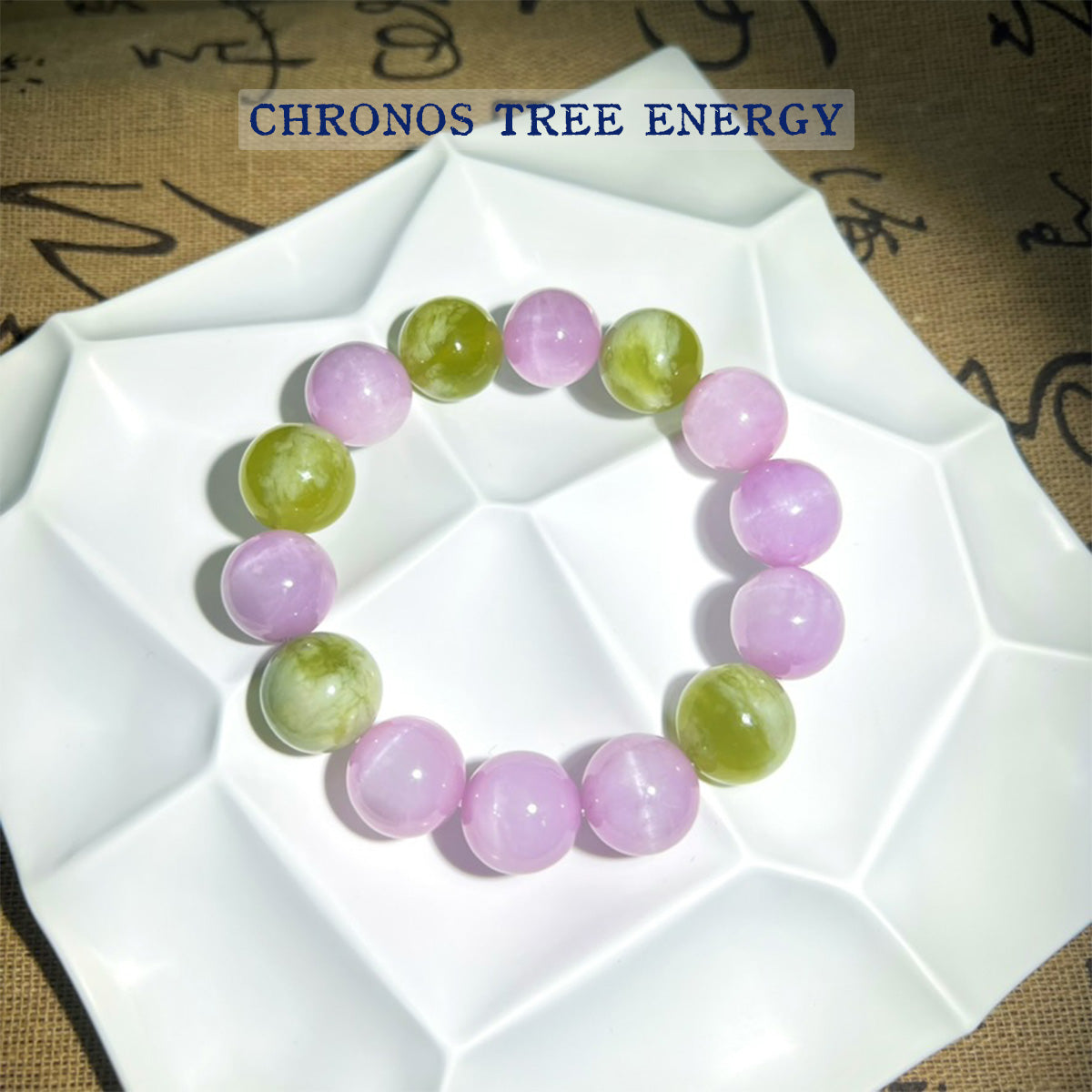 Kunzite｜Serpentine Jade｜Jewelry Bracelet - Chronos Tree Energy