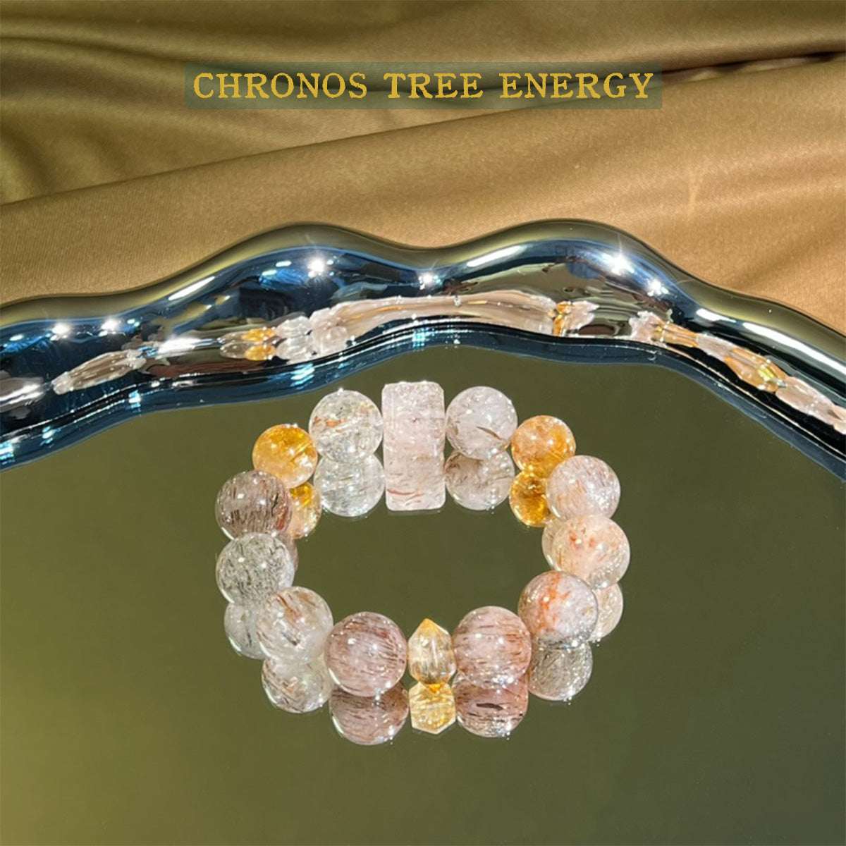 Super Seven｜Phantom Quartz｜Jewelry Bracelet - Chronos Tree Energy