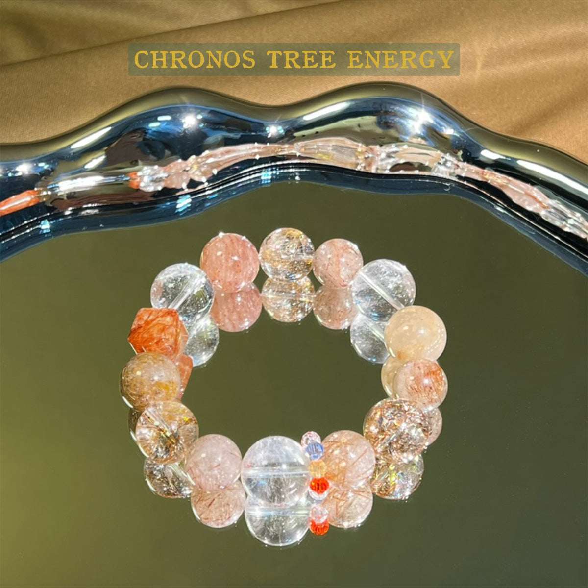 Phantom Ouartz｜Lucky Koi Crystal｜Super Seven｜Jewelry Bracelet - Chronos Tree Energy
