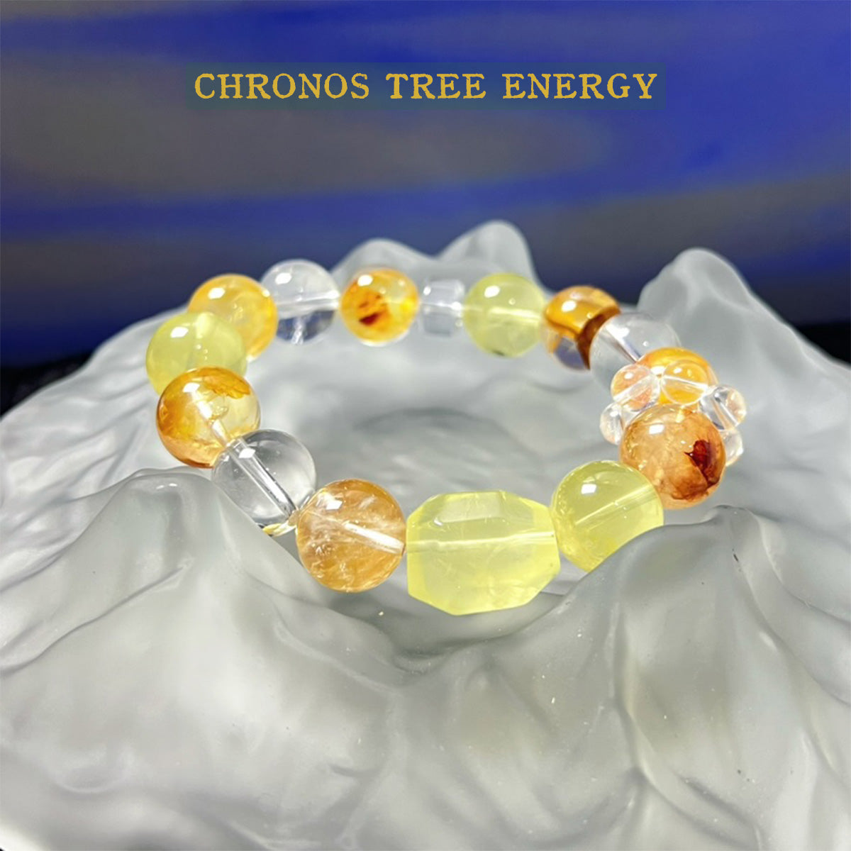 Golden Healer｜Citrine｜Rock Crystal｜Jewelry Bracelet - Chronos Tree Energy