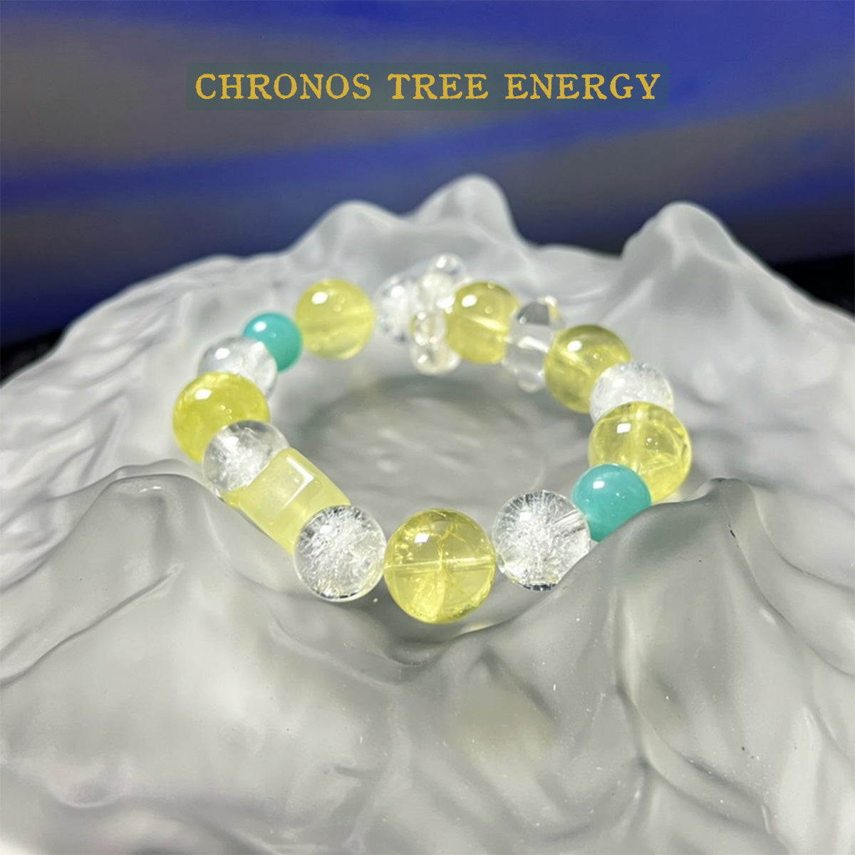 Citrine｜Rock Crystal｜Aquamarine｜Jewelry Bracelet - Chronos Tree Energy