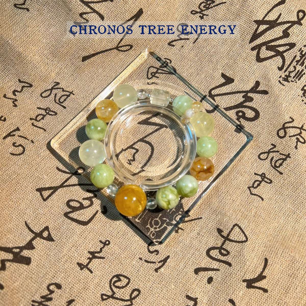 Golden Healer｜Serpentine Jade｜Citrine｜Topaz｜Jewelry Bracelet - Chronos Tree Energy