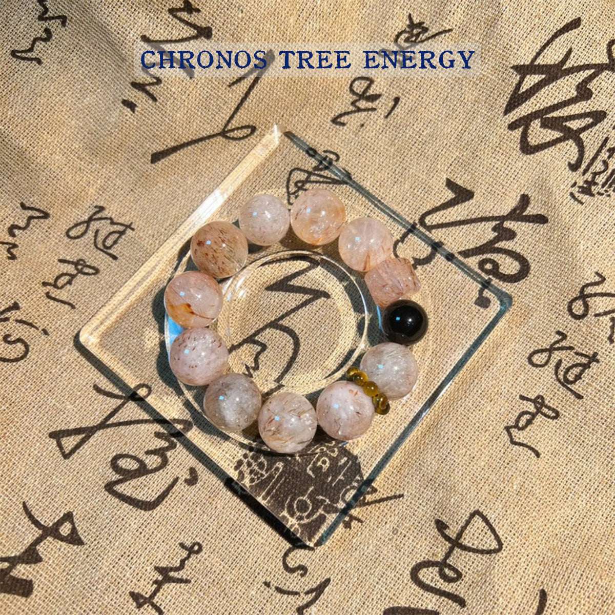 Super Seven｜Silver Obsidian｜Jewelry Bracelet - Chronos Tree Energy
