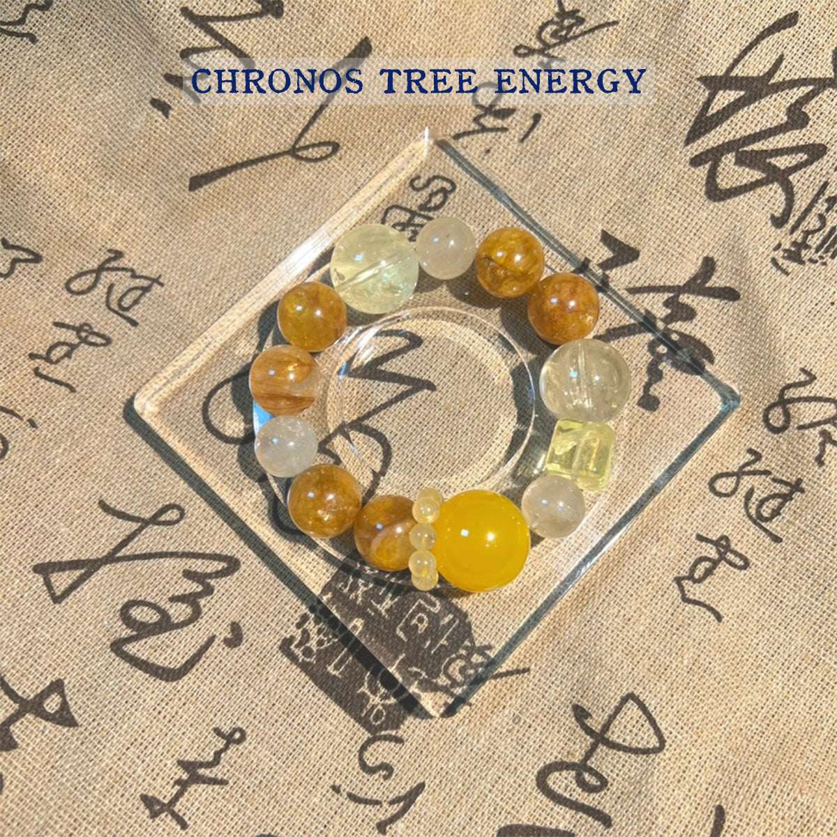 Carnelian｜Hematoid Quartz‌｜Citrine｜Golden Healer｜Rock Crystal｜Jewelry Bracelet - Chronos Tree Energy
