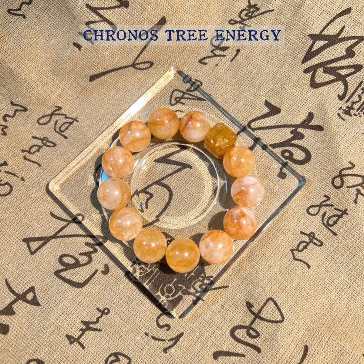 Hematoid Quartz｜Jewelry Bracelet - Chronos Tree Energy