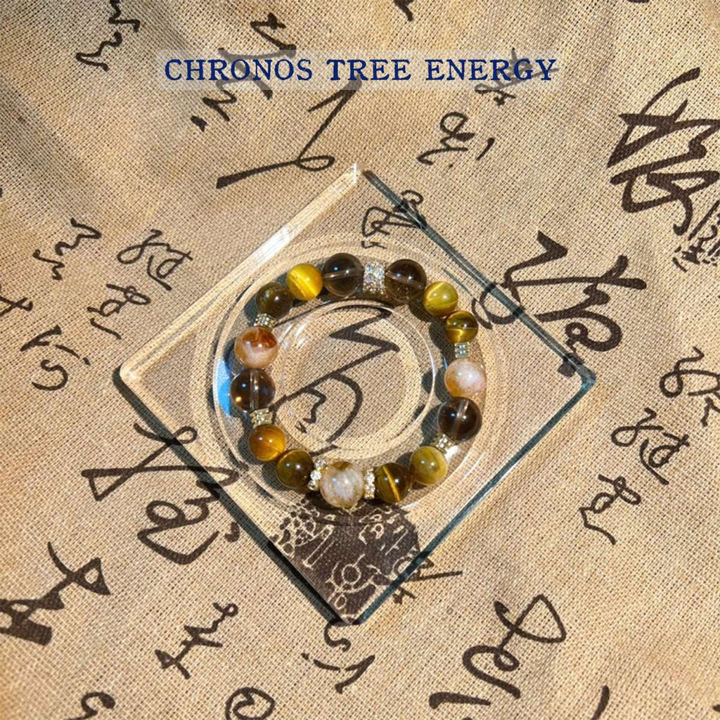 Topaz｜Smoky Quartz｜Tigerite｜Jewelry Bracelet - Chronos Tree Energy