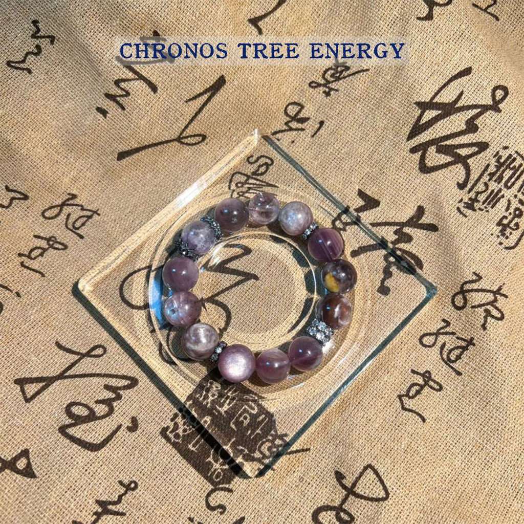 Kunzite｜Amethyst｜Jewelry Bracelet - Chronos Tree Energy