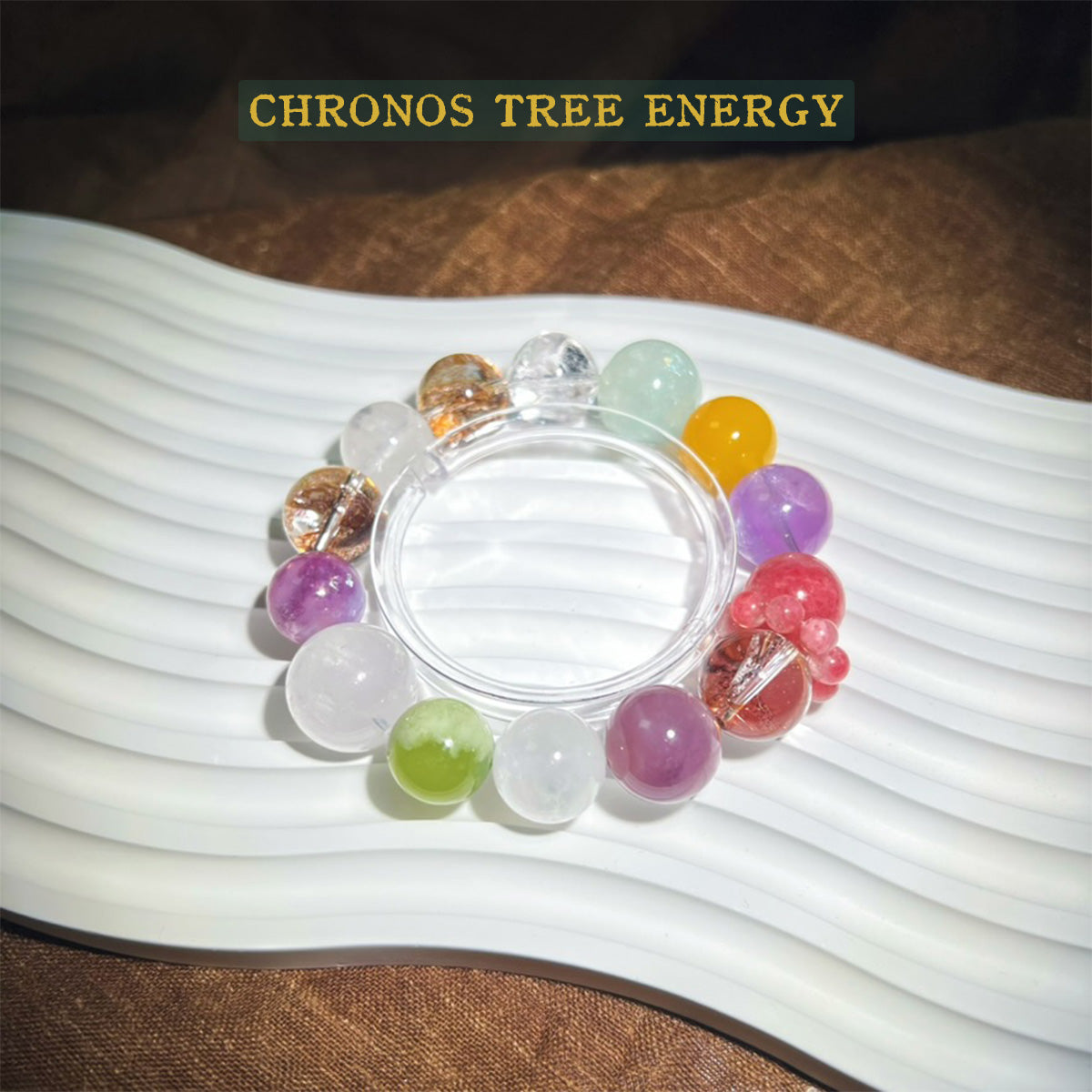 Amethyst｜Rock Crystal｜Super Seven‌｜Rhodonite｜Serpentine Jade｜Phantom Quartz｜Carnelian｜Jewelry Bracelet - Chronos Tree Energy