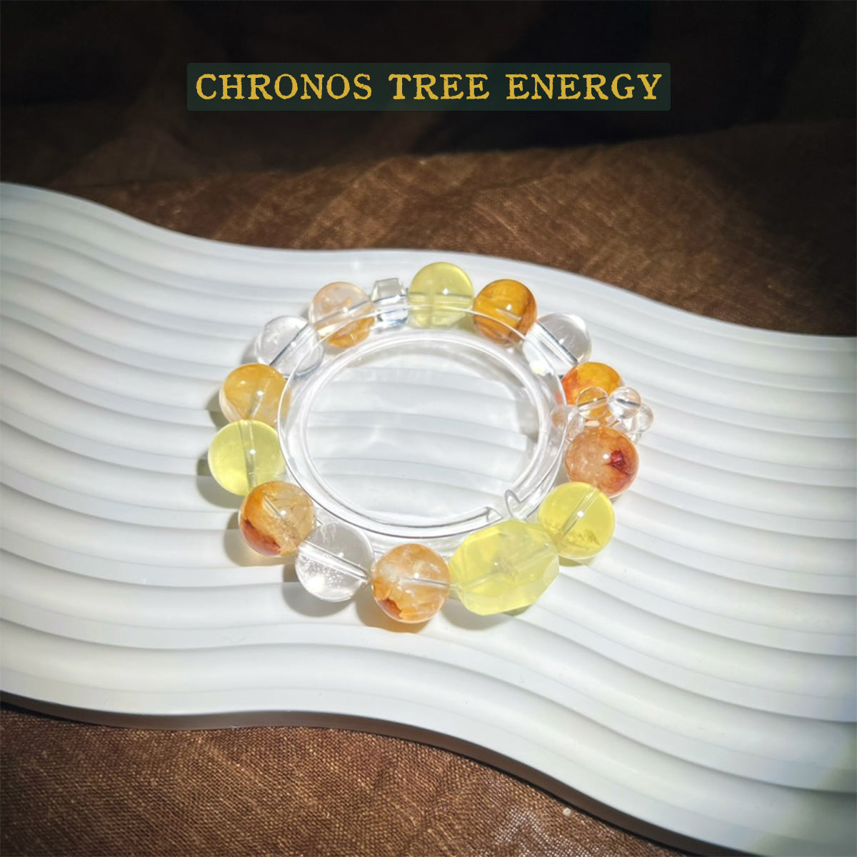 Golden Healer｜Citrine｜Rock Crystal｜Jewelry Bracelet - Chronos Tree Energy