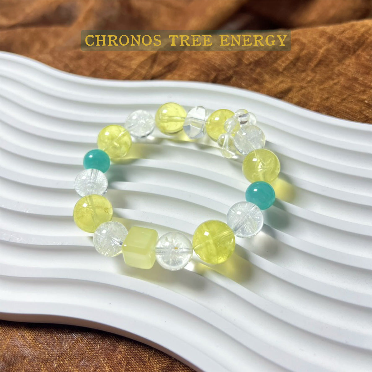 Citrine｜Rock Crystal｜Aquamarine｜Jewelry Bracelet - Chronos Tree Energy